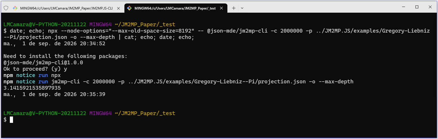 JM2MP.JS-CLI running with more resources